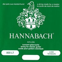 Hannabach 800LT Green SILVER PLATED