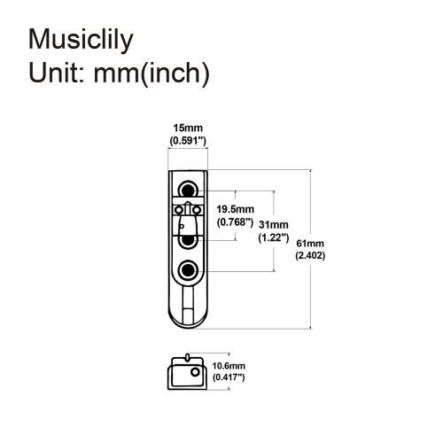 Musiclily MX1844BK фото 3